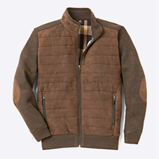 Pegasus Fleece Lined Faux Suede Jacket - MA355
